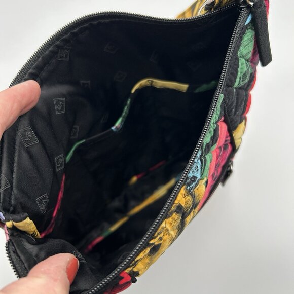 VERA BRADLEY Havana Rose Crossbody Bag Floral Multicolor Adjustable Strap - Picture 6 of 14